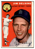 1954 Topps Baseball #111 Jim Delsing Tigers EX-MT 534740