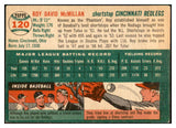 1954 Topps Baseball #120 Roy McMillan Reds EX 534748