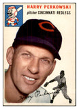 1954 Topps Baseball #125 Harry Perkowski Reds EX-MT 534752