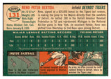 1954 Topps Baseball #131 Reno Bertoia Tigers EX-MT 534756