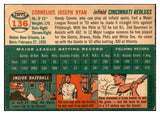 1954 Topps Baseball #136 Connie Ryan Reds EX-MT 534760