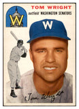 1954 Topps Baseball #140 Tom Wright Senators EX-MT 534762