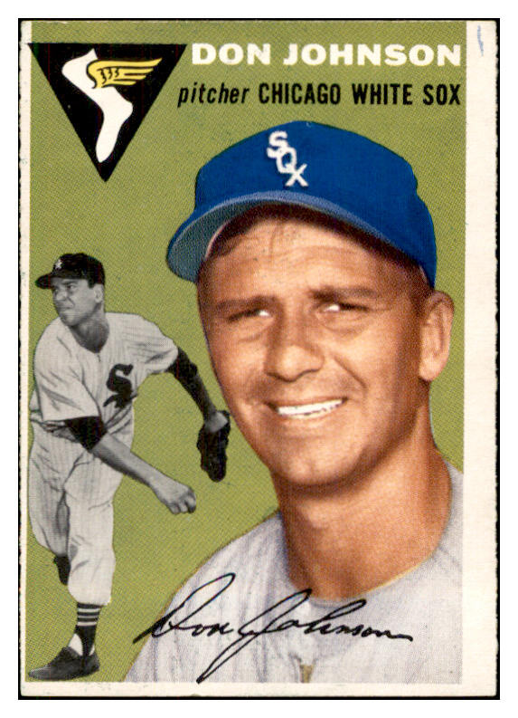 1954 Topps Baseball #146 Don Johnson White Sox EX-MT 534768