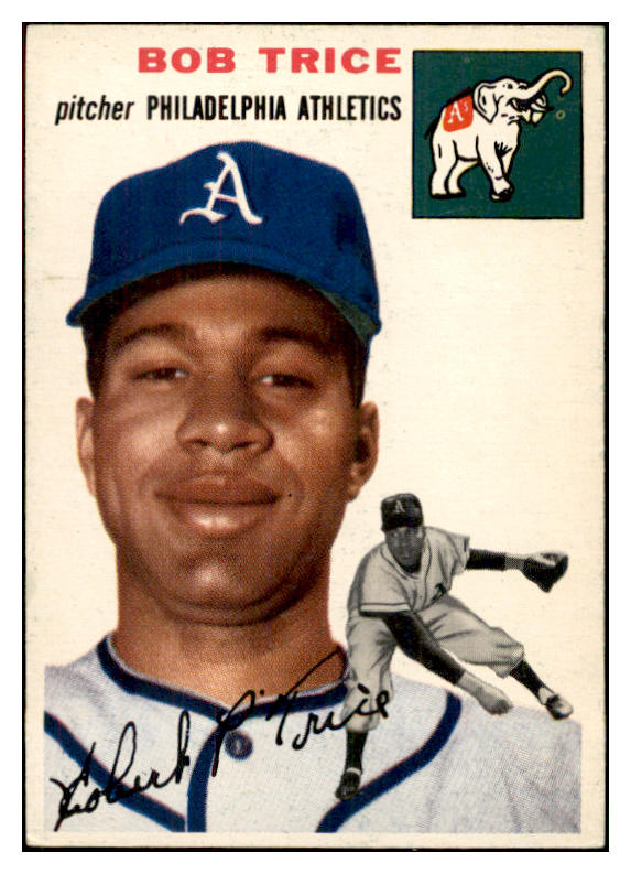 1954 Topps Baseball #148 Bob Trice A's EX-MT 534770