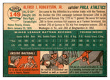 1954 Topps Baseball #149 Jim Robertson A's EX-MT 534771