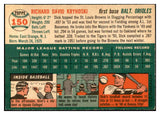 1954 Topps Baseball #150 Dick Kryhoski Orioles EX-MT 534772