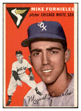 1954 Topps Baseball #154 Mike Fornieles White Sox EX 534776
