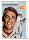 1954 Topps Baseball #158 Peanuts Lowrey Cardinals EX-MT 534779