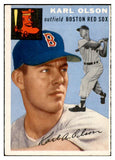 1954 Topps Baseball #186 Karl Olson Red Sox EX-MT 534790