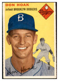 1954 Topps Baseball #211 Don Hoak Dodgers EX-MT 534799
