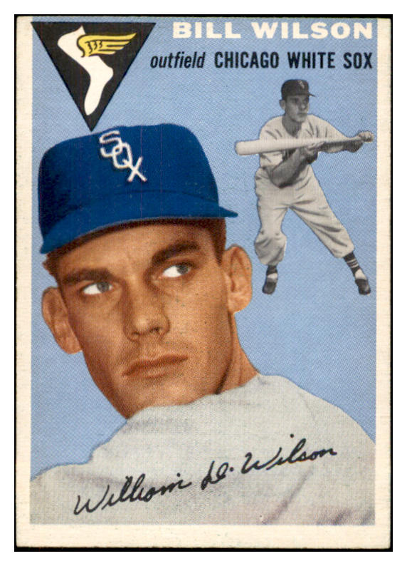 1954 Topps Baseball #222 Bill Wilson White Sox EX-MT 534804