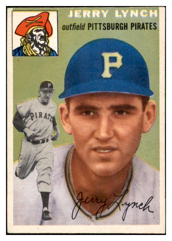 1954 Topps Baseball #234 Jerry Lynch Pirates EX-MT 534814