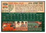1954 Topps Baseball #241 Bob Miller Tigers EX-MT 534819