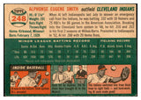 1954 Topps Baseball #248 Al Smith Indians EX 534825