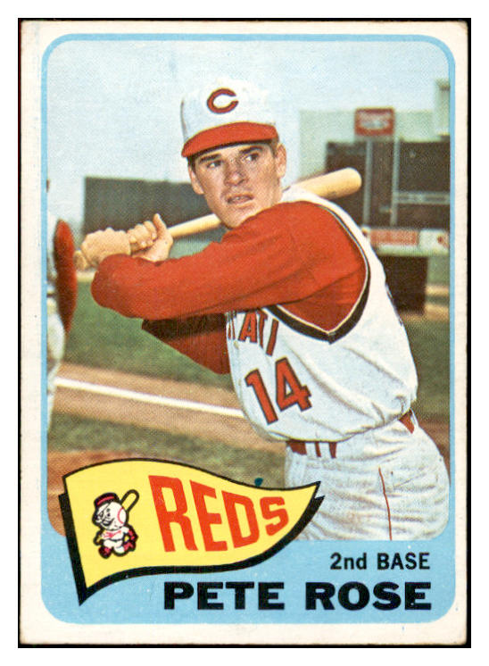 1965 Topps Baseball #207 Pete Rose Reds VG-EX 534830
