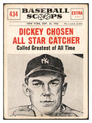 1961 Nu Card Scoops #434 Bill Dickey Yankees GD-VG 534835