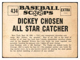 1961 Nu Card Scoops #434 Bill Dickey Yankees GD-VG 534835