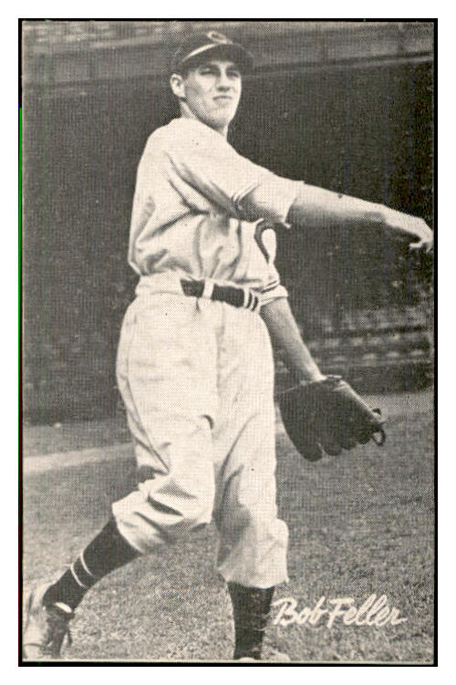 1947 Homogenized Bond Bob Feller Indians EX-MT 534840