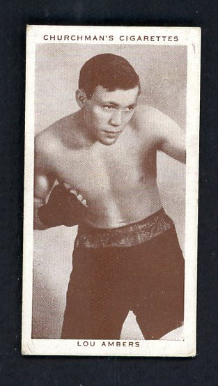 1938 Churchman #001 Lou Ambers Boxer EX+/EX-MT 534841