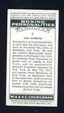 1938 Churchman #001 Lou Ambers Boxer EX+/EX-MT 534841