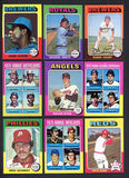 1975 Topps Baseball Complete Set EX+/EX-MT Brett Aaron Yount 534849