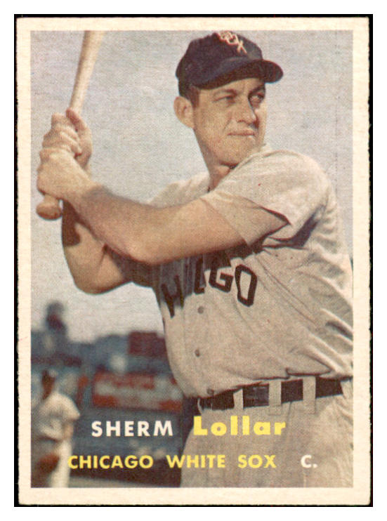 1957 Topps Baseball #023 Sherm Lollar White Sox NR-MT 534868