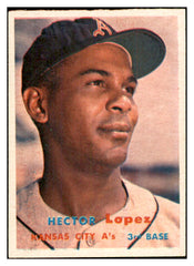 1957 Topps Baseball #006 Hector Lopez A's NR-MT 534869