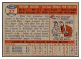 1957 Topps Baseball #027 Ted Kazanski Phillies NR-MT 534884
