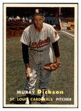 1957 Topps Baseball #071 Murry Dickson Cardinals NR-MT 534889