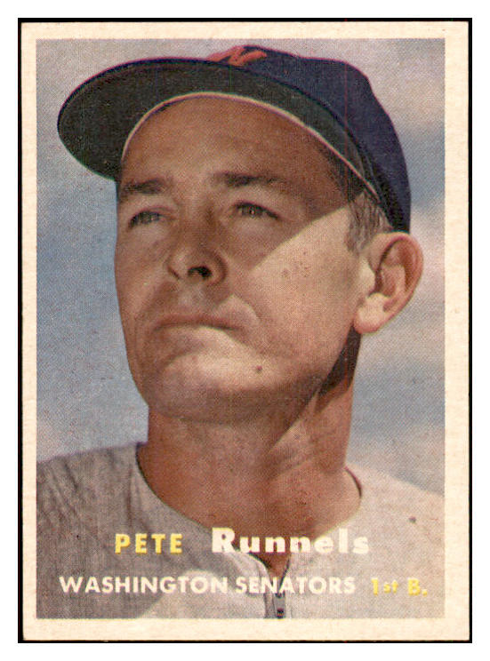 1957 Topps Baseball #064 Pete Runnels Senators NR-MT 534890