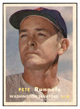 1957 Topps Baseball #064 Pete Runnels Senators NR-MT 534890