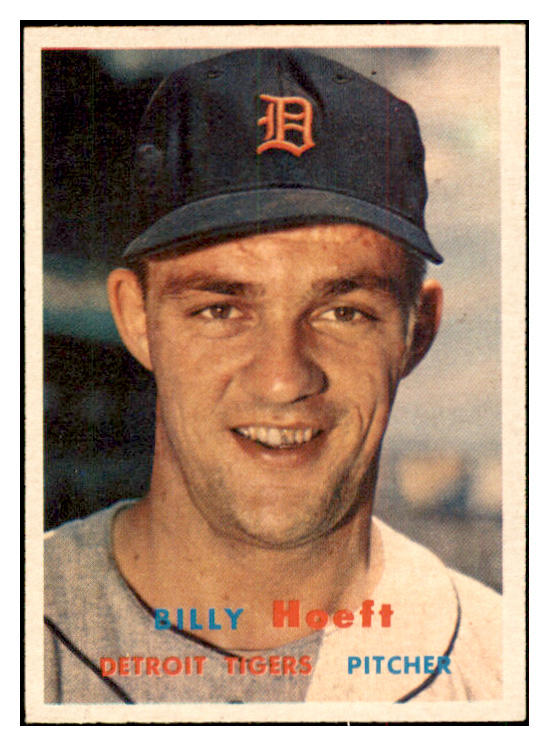 1957 Topps Baseball #060 Billy Hoeft Tigers NR-MT 534891