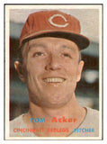 1957 Topps Baseball #219 Tom Acker Reds NR-MT 534894