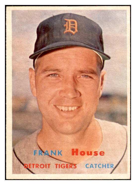 1957 Topps Baseball #223 Frank House Tigers NR-MT 534895