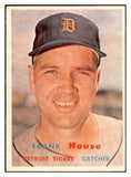 1957 Topps Baseball #223 Frank House Tigers NR-MT 534895