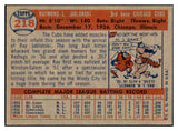 1957 Topps Baseball #218 Ray Jablonski Cubs NR-MT 534896