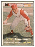 1957 Topps Baseball #222 Alex Grammas Reds NR-MT 534897