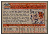 1957 Topps Baseball #222 Alex Grammas Reds NR-MT 534897