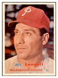 1957 Topps Baseball #241 Joe Lonnett Phillies NR-MT 534904
