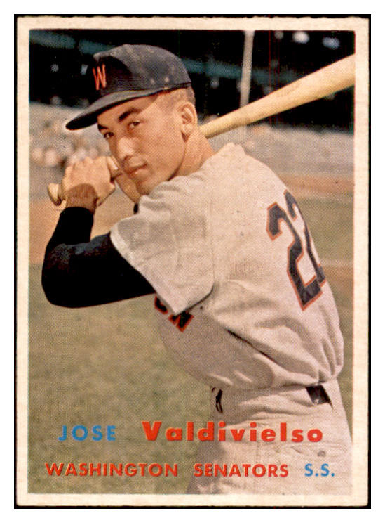 1957 Topps Baseball #246 Jose Valdivielso Senators NR-MT 534906