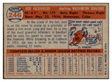 1957 Topps Baseball #246 Jose Valdivielso Senators NR-MT 534906