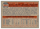1957 Topps Baseball #364 Cal Mclish Indians NR-MT 534909