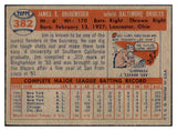 1957 Topps Baseball #382 Jim Brideweser Orioles NR-MT 534910
