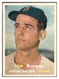 1957 Topps Baseball #112 Tom Brewer Red Sox NR-MT 534916
