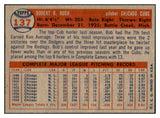 1957 Topps Baseball #137 Bob Rush Cubs NR-MT 534918