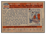 1957 Topps Baseball #383 Juan Pizarro Braves EX-MT 534928