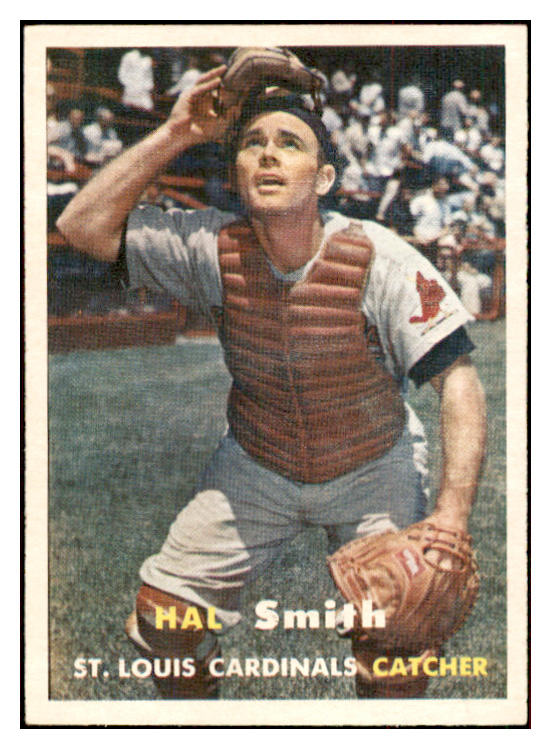 1957 Topps Baseball #111 Hal Smith Cardinals EX-MT 534934