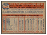 1957 Topps Baseball #124 Dave Philley White Sox EX-MT 534935
