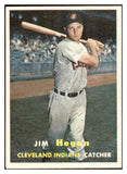1957 Topps Baseball #136 Jim Hegan Indians EX-MT 534937