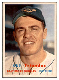 1957 Topps Baseball #156 Gus Triandos Orioles EX-MT 534938